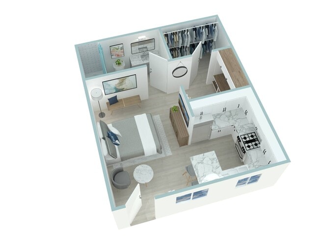 Floorplan - Terre at 1037 Peach