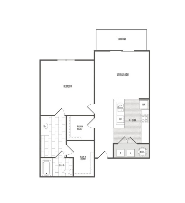 Floorplan - Enchanted Vista Apartments