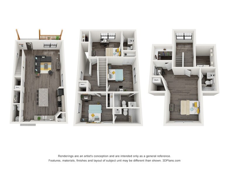 D1 Floorplan - Haven Blacksburg