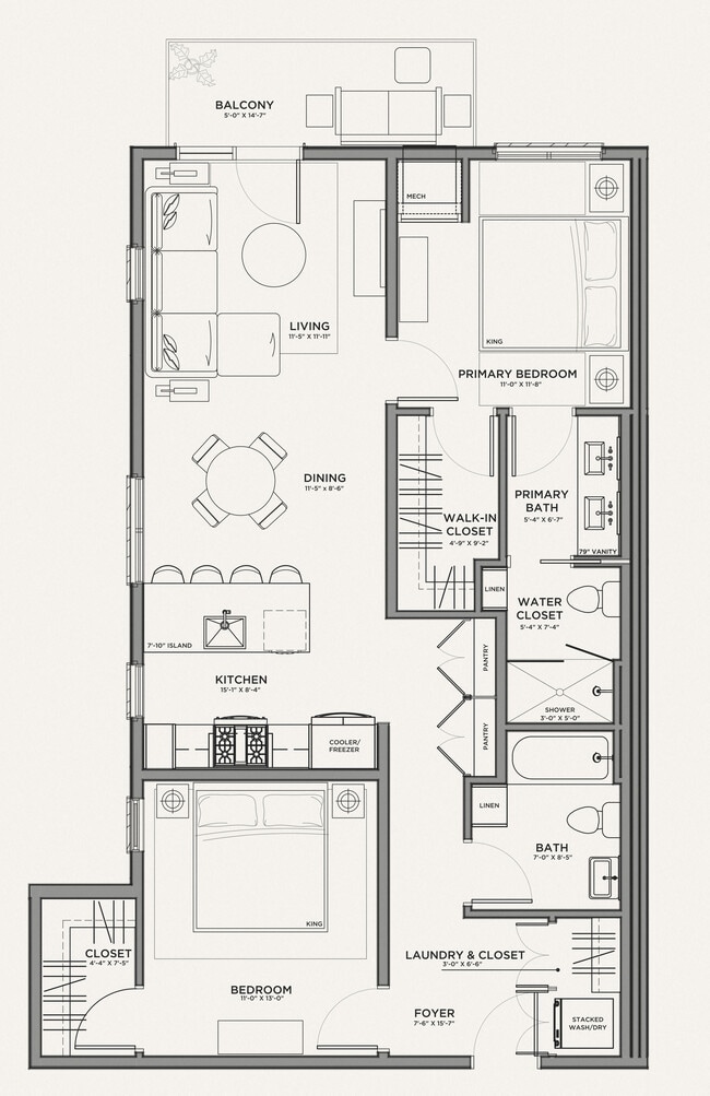 Floorplan - One West Drive