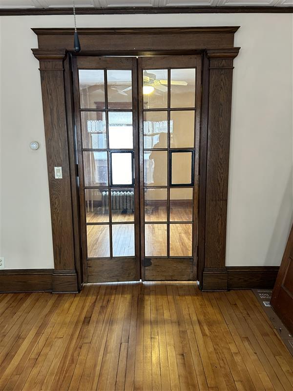 French Doors leading into 1st bedroom - 3113 14th Ave S