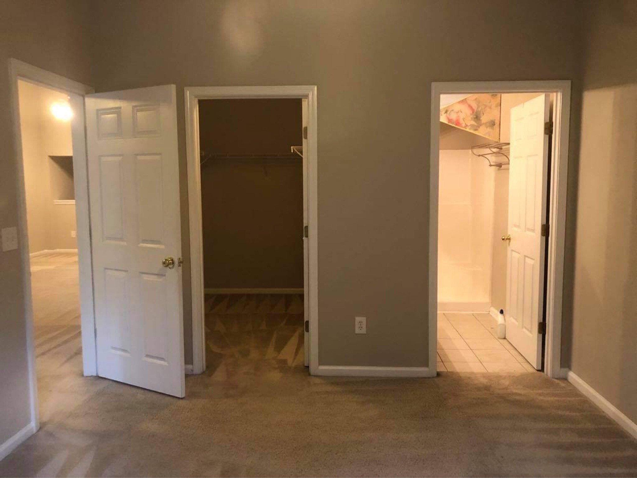 Open doors of Master BR , left area is living/ dining area - 13800 Herons Landing Way