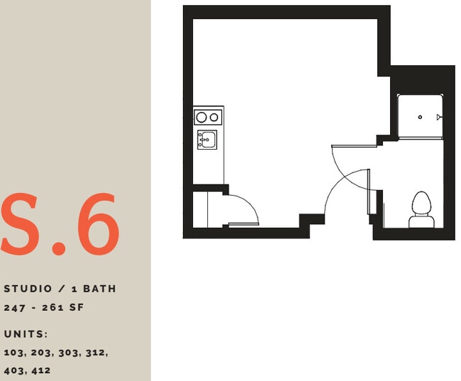 Floorplan - Clara Apartments