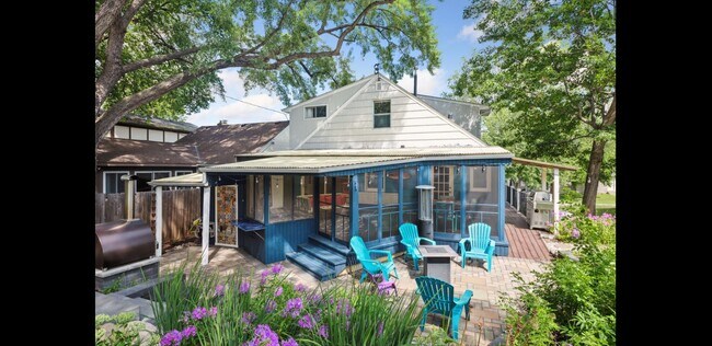 BBQ all year long w/ covered grilling station & hardscape platform to place an outdoor pizza oven - 2740 Alabama Ave S