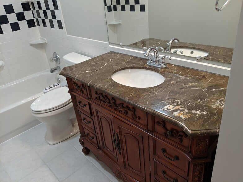 Marble topped vanity - 1822 A, Lela Lane