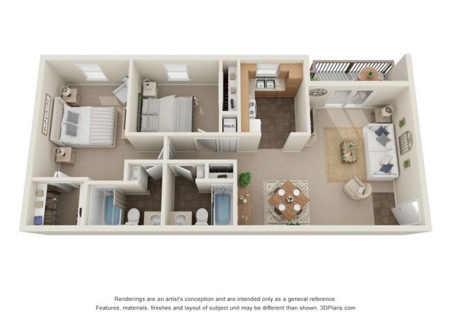 Floorplan - The Everett