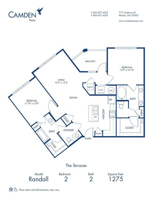 Floorplan - Camden Paces