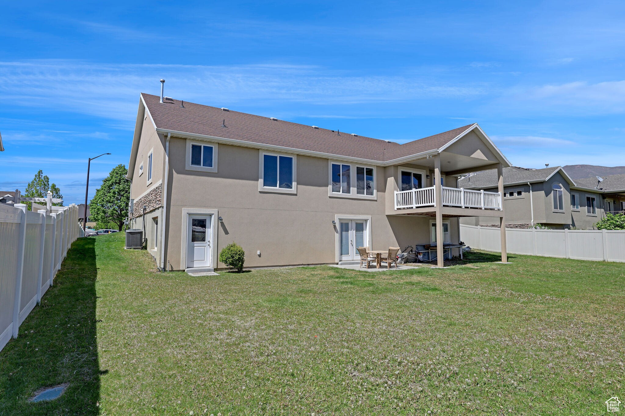 back of house with deck - 849 W 1350 S