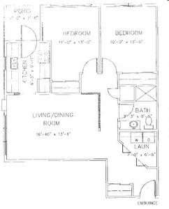 2BR/1.5BA - Sedgemeadow Senior Housing