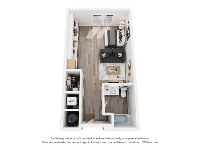 Floorplan - The Franklin at 11th Street Station