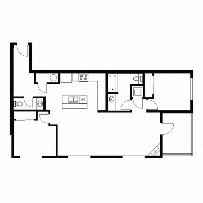 Floorplan - Flora Flats