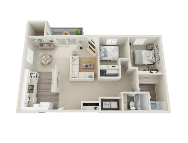 2 Bedroom Deluxe - Gibson Gardens