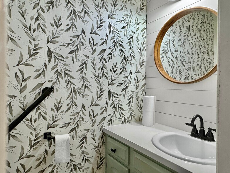 half bath downstairs - 7900 Elderberry Cir
