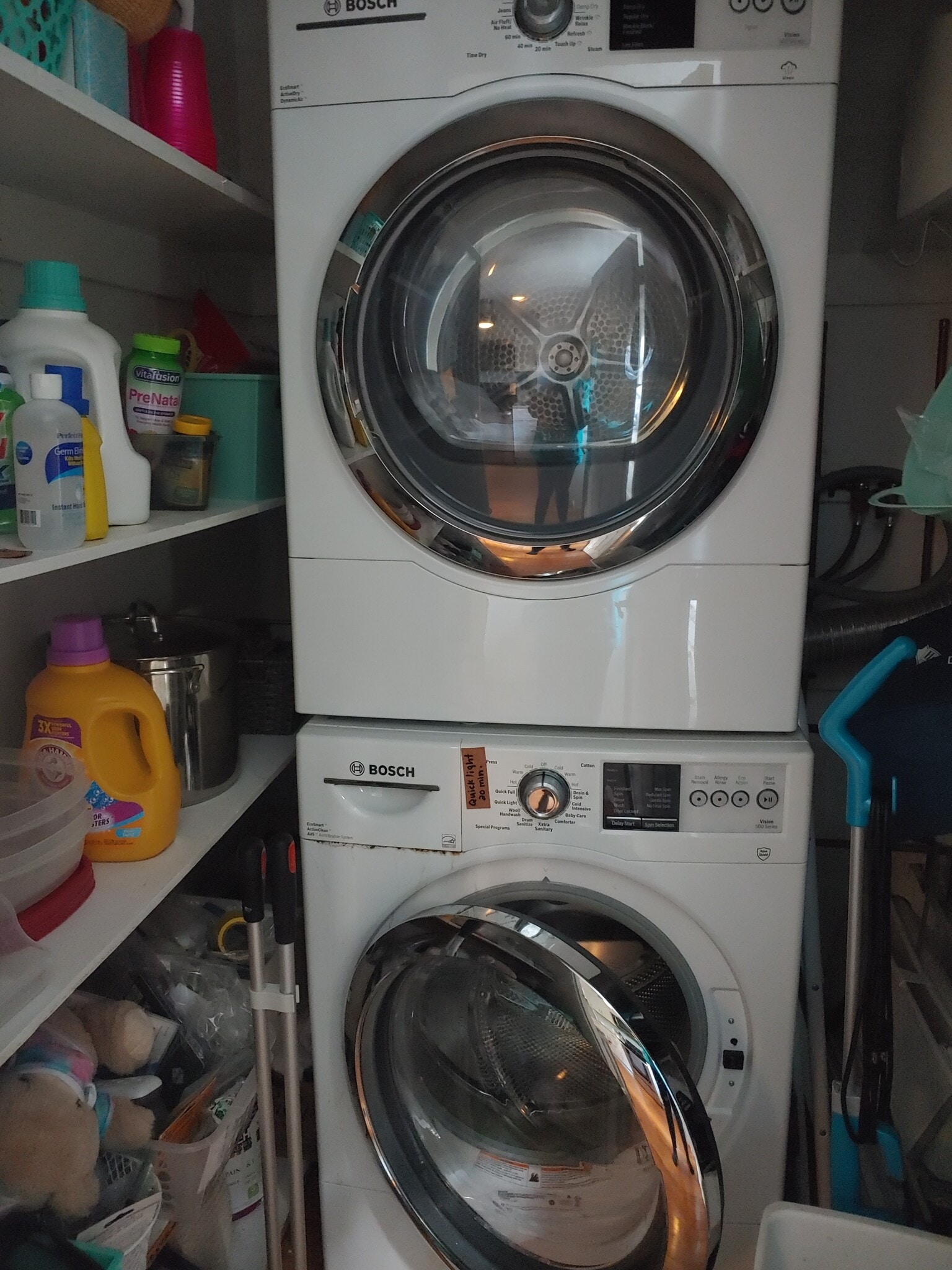 Washer Dryer and large enclosed pantry in Kitchen - 623 Old West Central St