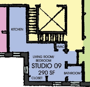 Studio 09 - The Berkley on Highland