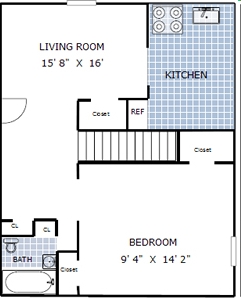 1BR/1BA - Penn Garden Apartments