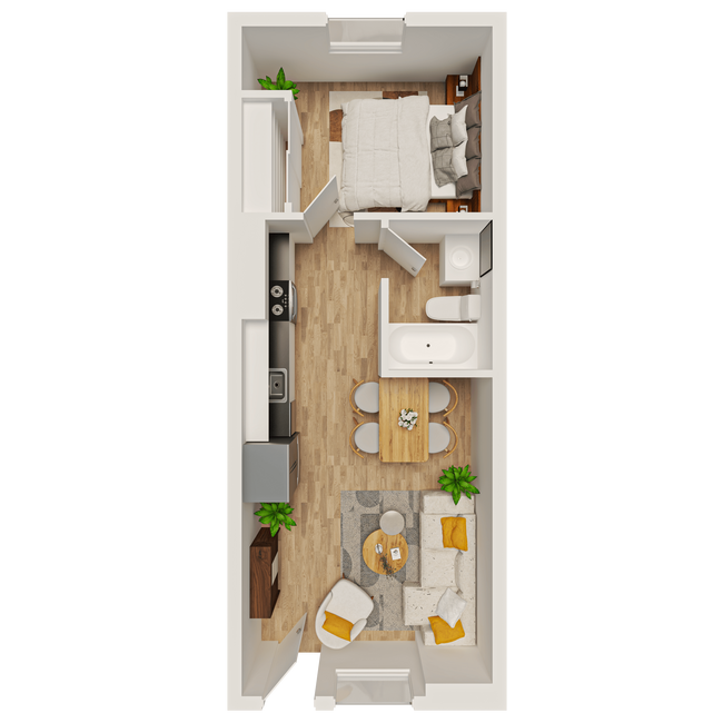Floorplan - Eleven8 Apartments