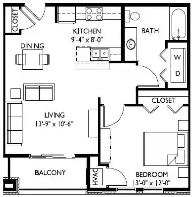 Floorplan - Hoff Mall and Hoff Apartments