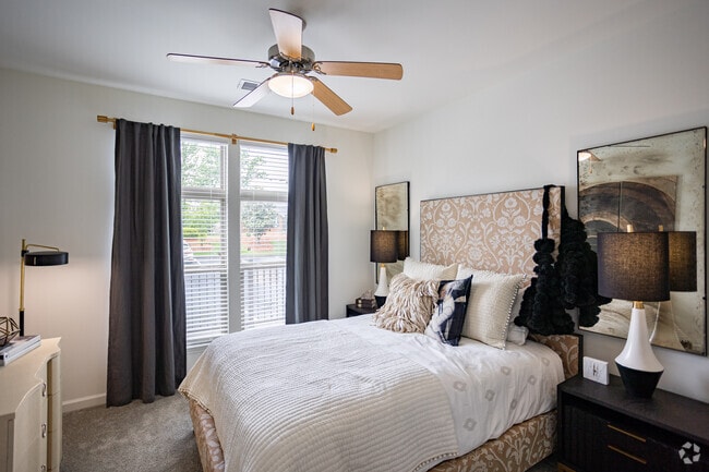 2BR, 2BA - B1 - 1092SF - Primary Bedroom - The Residence at Old Hickory Lake