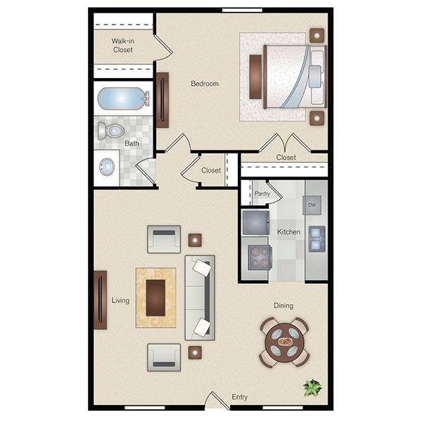 Floorplan - Lory of College Station