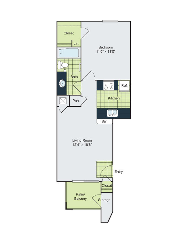 Floorplan - The Henry B