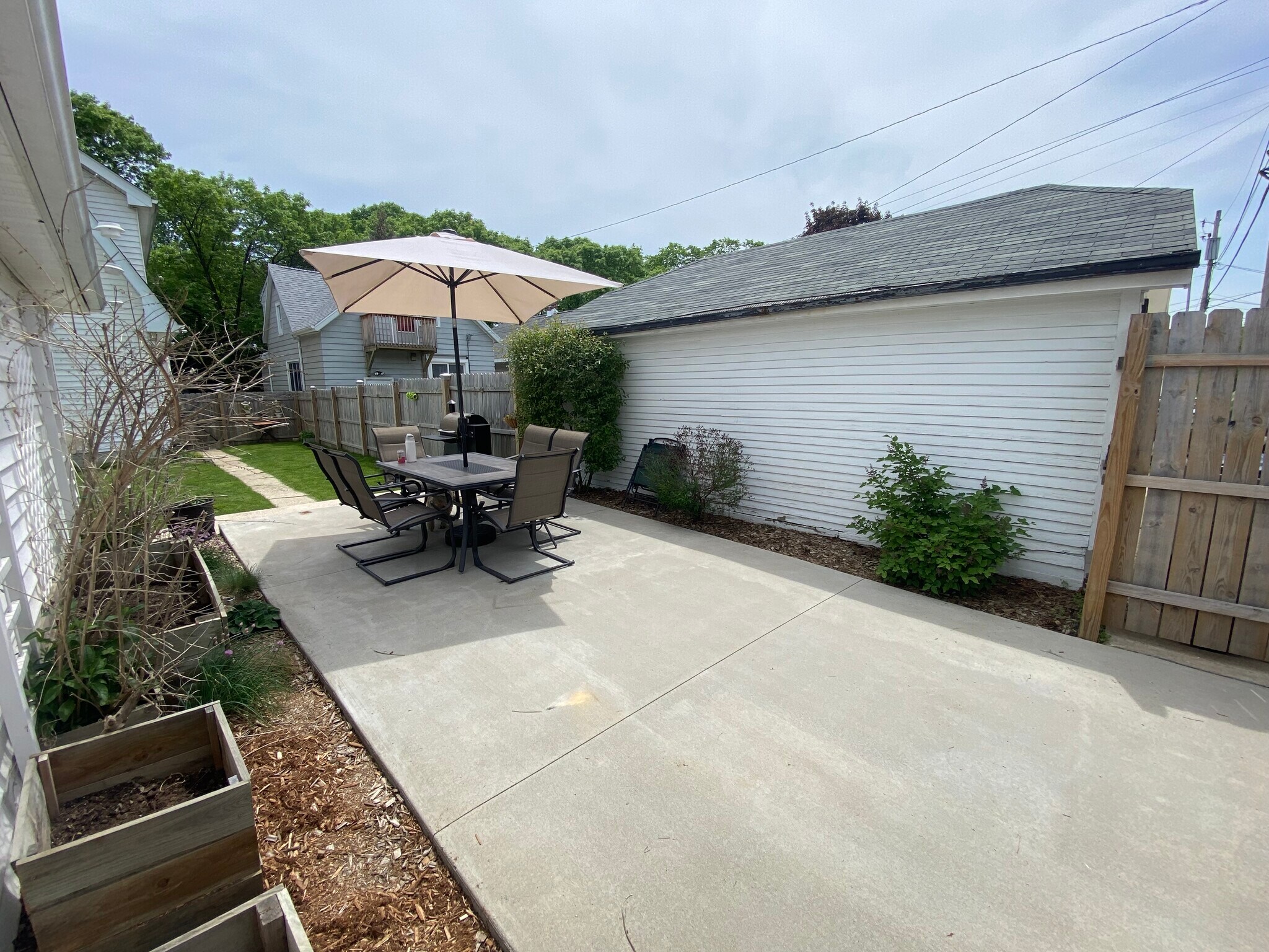 Backyard/Cement Patio - 623 S 60th St