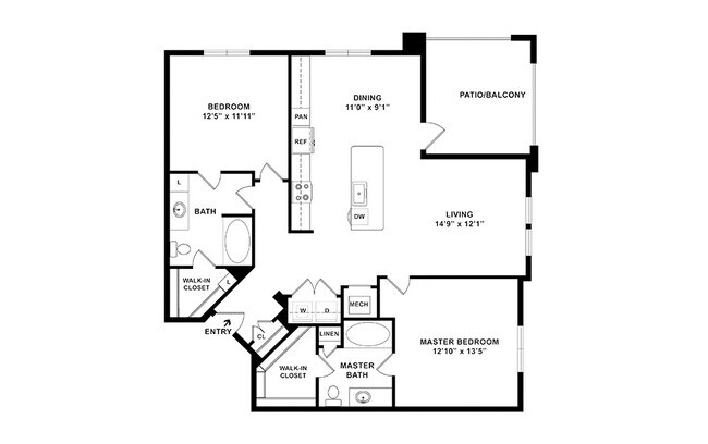 Floorplan - Windsor Lakeyard District