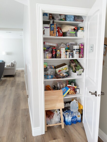 Pantry or Storage closet in the basement kitchen - 14487 S Cuchara Way
