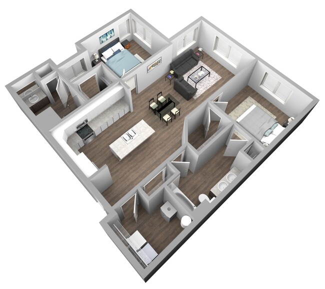 Floorplan - Ingram Manor Apartments