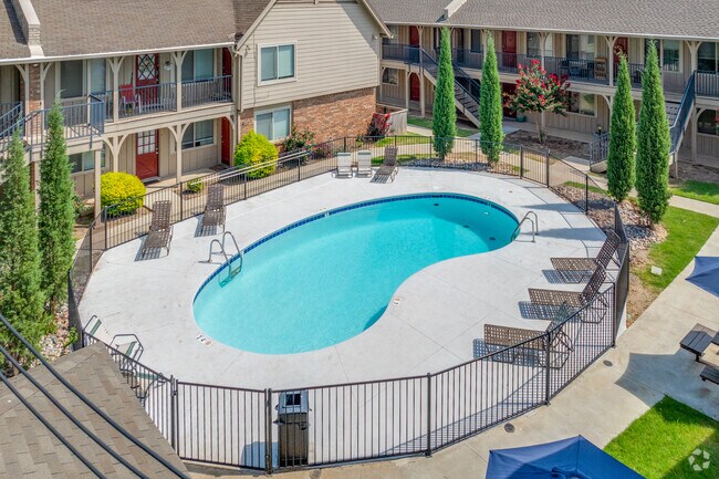 Pool Area - Beautiful Apartments in the heart of Brookside
