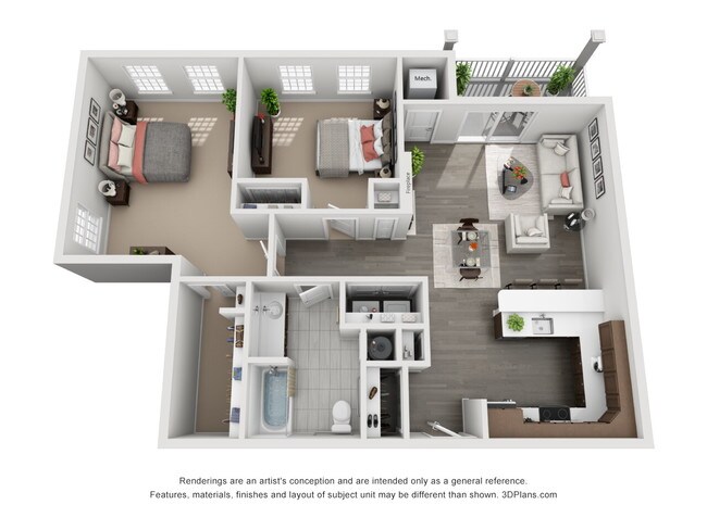 Floorplan - Schuyler Commons