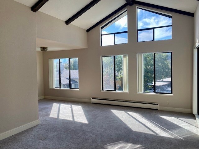 Living Room to Dining Room - 500 Poplar Ave