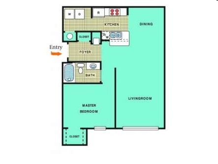 One Bedroom One Bath - Hunters Creek