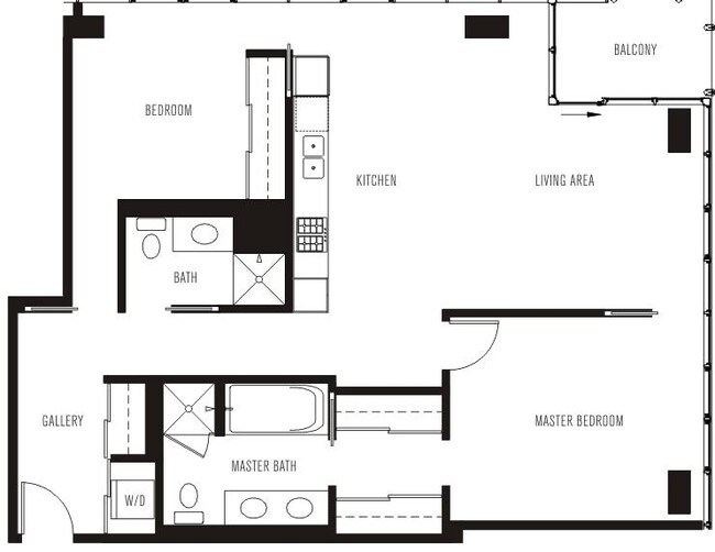 Floorplan - 550 N Saint Clair St