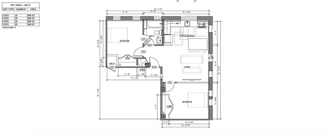 Floorplan - The J.C Layne at Euclid