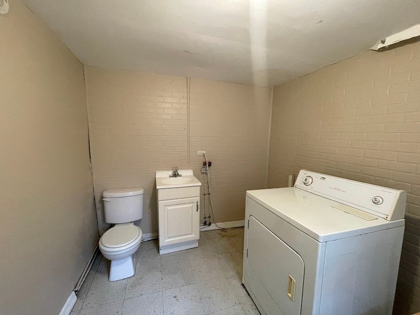 Half Bath and Laundry - 3610 Olive St