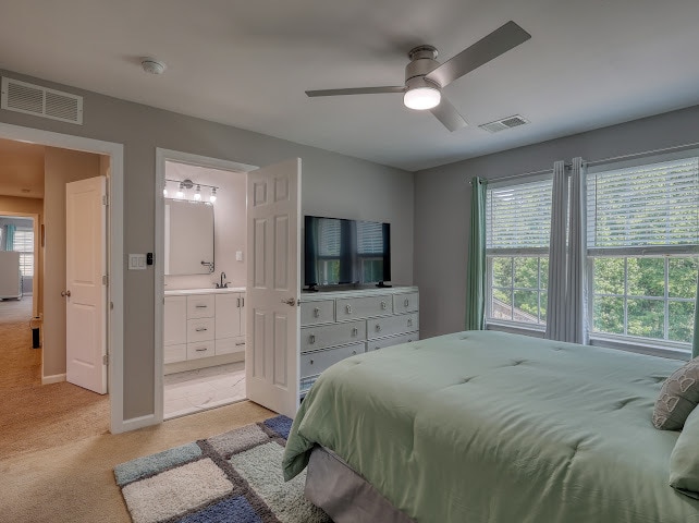 Bathroom direct access into Bedroom #1 - 1504 El Dorado Way