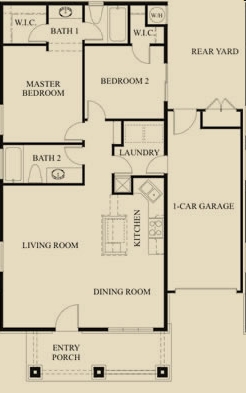 Plan 1 - Raincross Cottages