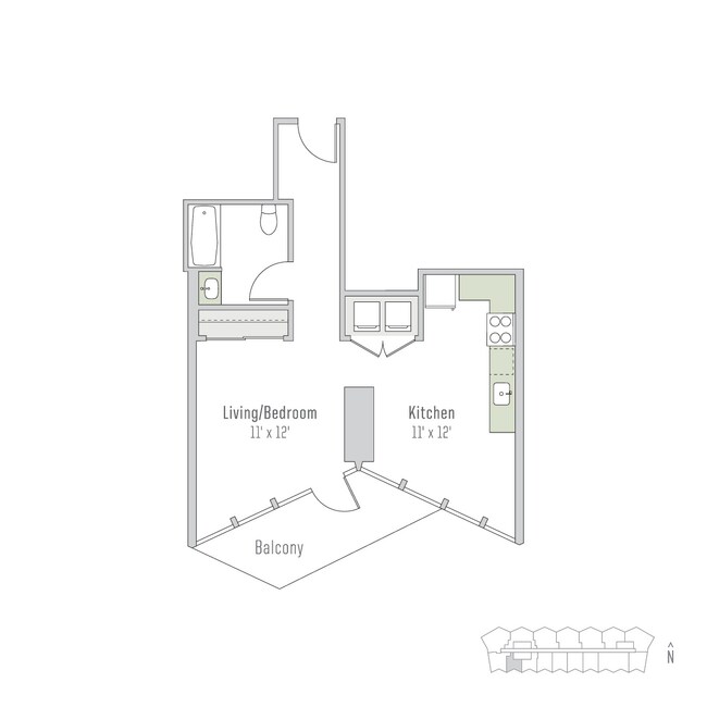 Floorplan - City Hyde Park