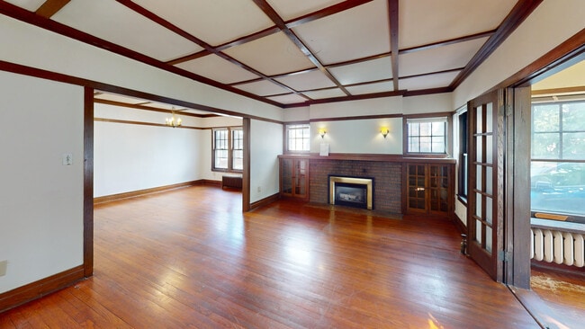 Living Room - The Badger Den Apartments on Kendall