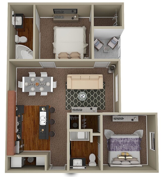 Floorplan - Island Villa