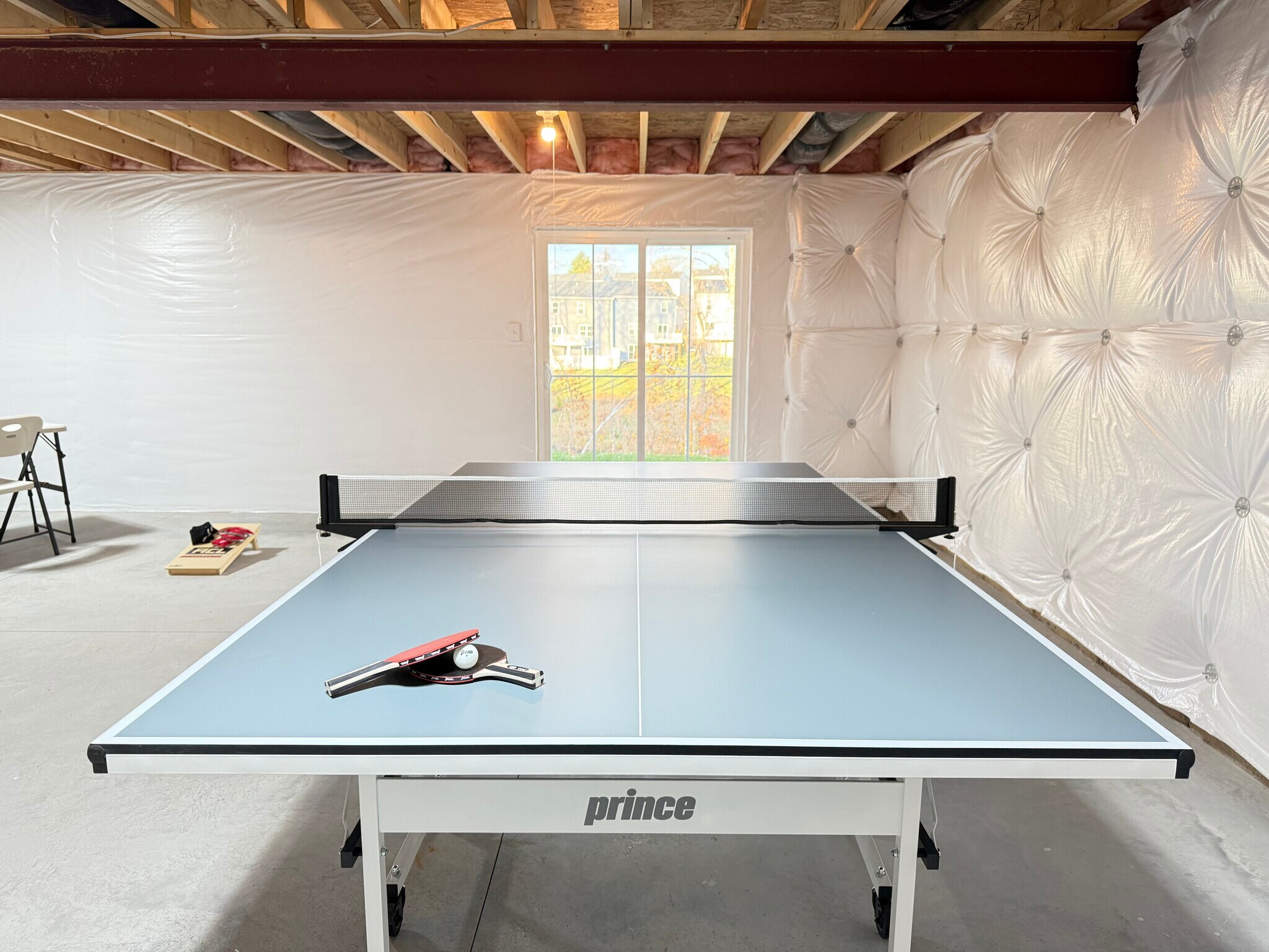 Fun zone! Unfinished, walk-out basement - 122 Grove Hill Ter