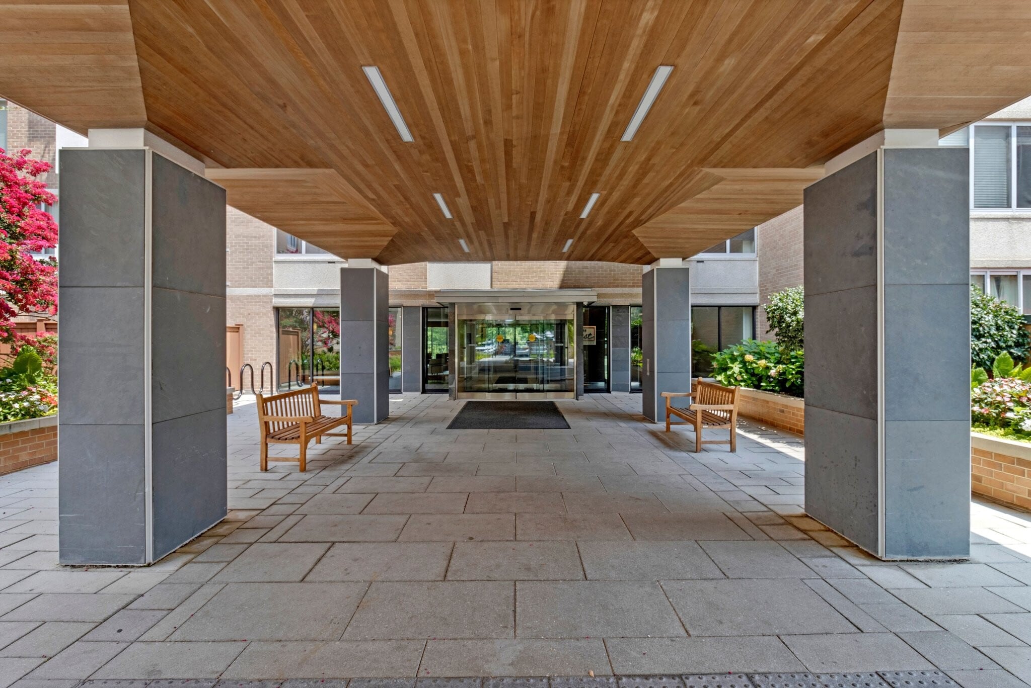 Building entrance - 2939 Van Ness St NW