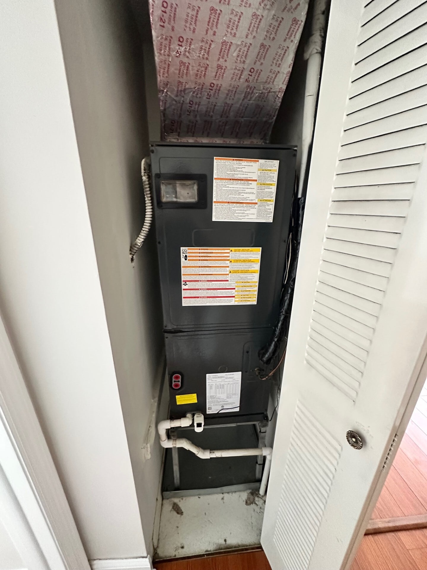 new A/C unit - 8177 NW 8th St