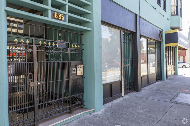 Entrance - McAllister Manor Apartments