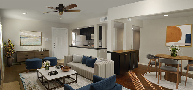 View towards kitchen - 6723 Eastridge Dr