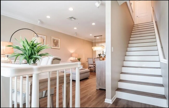 Stairway to bedrooms in the third floor - 5429 Strand