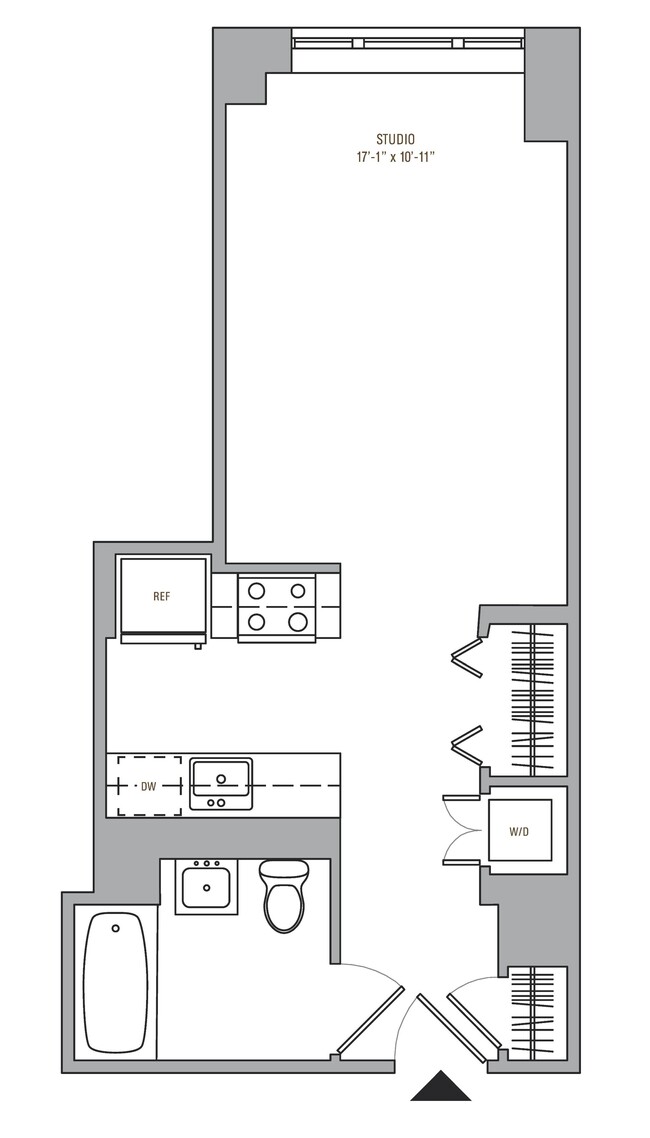 Floorplan - Hoyt & Horn Apartments