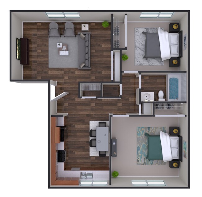 Floorplan - Vacaville Park Apartments