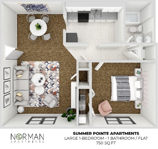 Floorplan - Springfield Apartments